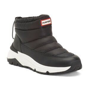 NEW HUNTER Anne Snow Boots in black for women 1025 6m3